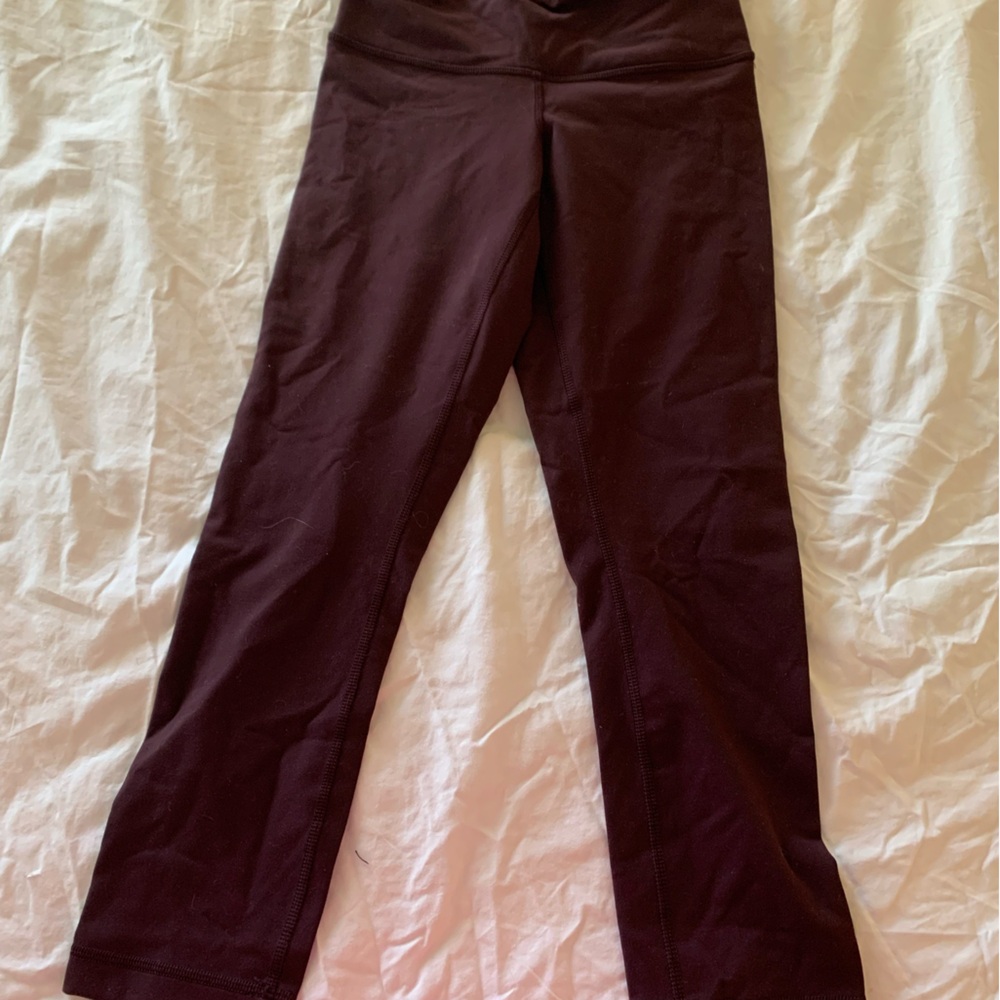Lululemon Deep Plum Leggings Size 2